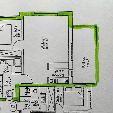 Apartment Haus Holstein Whg 12 Sellin (Rugen)